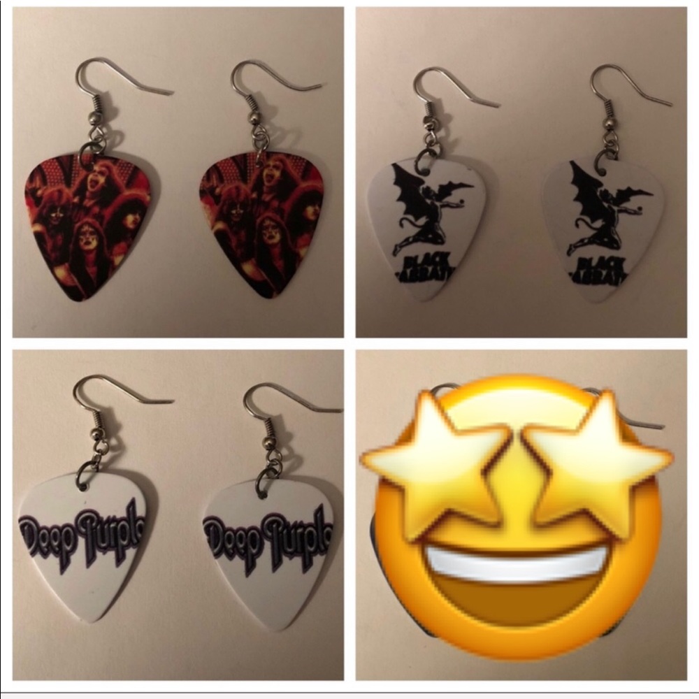 Guitar Pick Earrings